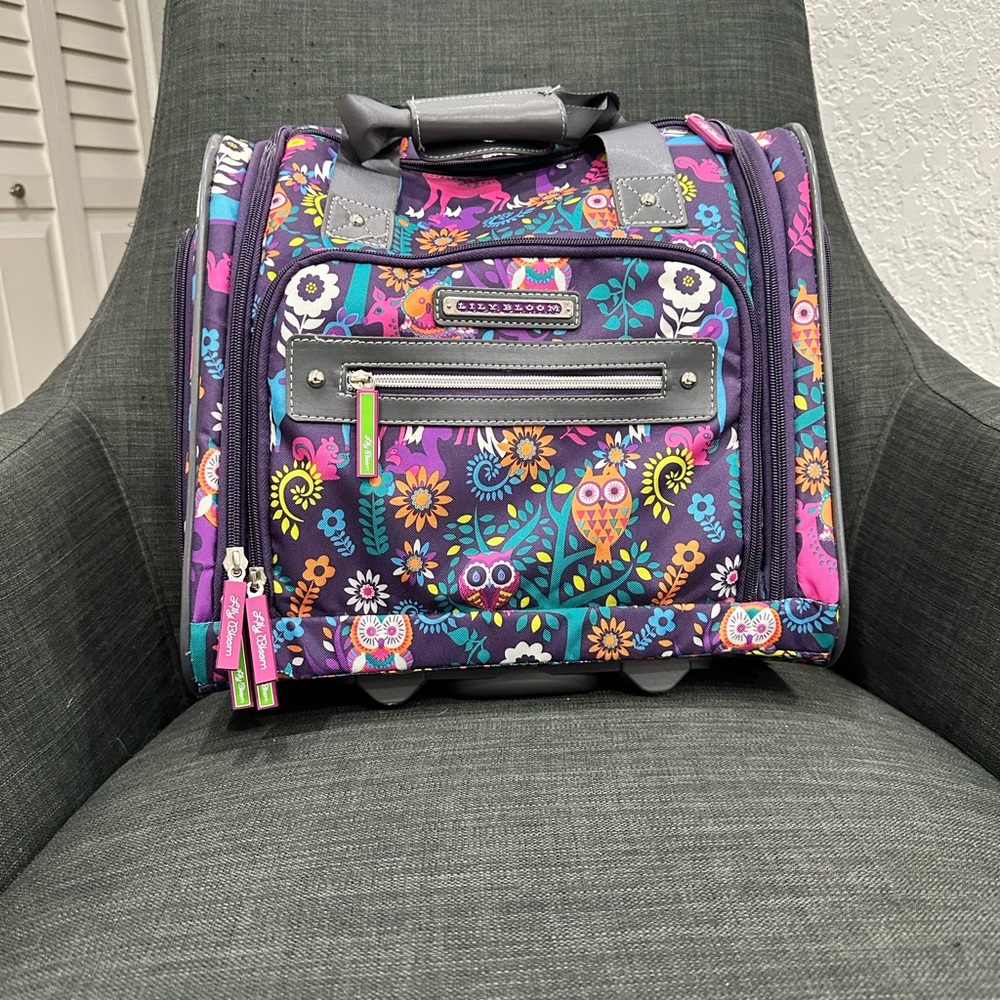 Lily Bloom “Wildwood” Colorful and Floral Bag